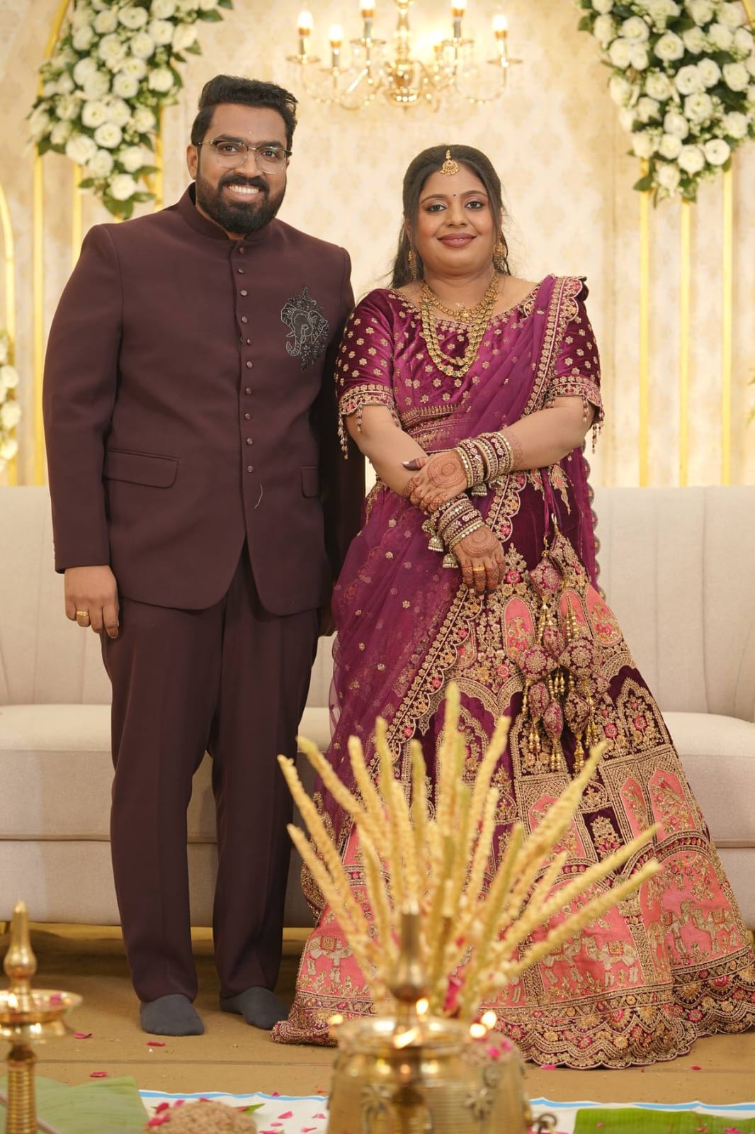 Deepthi and Ashish